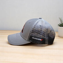 Load image into Gallery viewer, Hat - Dodge Fratzog Gravel SnapBack Trucker - Black/Grey/White
