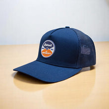 Load image into Gallery viewer, Hat - Detroit Reel Rubber Patch - Navy
