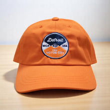 Load image into Gallery viewer, Hat - Orange Detroit Reel Unstructured
