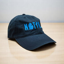 Load image into Gallery viewer, Hat - Michigan NATIVE Unstructured Black
