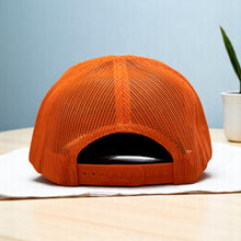 Load image into Gallery viewer, Hat - Detroit Thirsty Navy Orange Richardson Snapback
