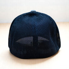 Load image into Gallery viewer, Hat - Detroit Thirsty Orange Flexfit - Heather Grey/Navy
