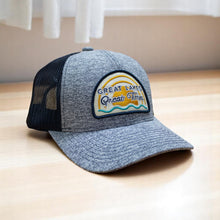 Load image into Gallery viewer, Hat - Michigan Great Lakes Great Times Snapback - H. Navy/Navy
