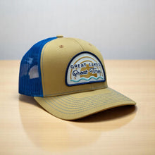 Load image into Gallery viewer, Hat - Michigan Great Lakes Great Times Richardson Snapback - Blue/Gold
