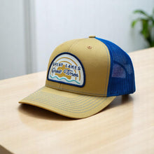 Load image into Gallery viewer, Hat - Michigan Great Lakes Great Times Richardson Snapback - Blue/Gold
