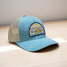 Load image into Gallery viewer, Hat - Michigan Great Lakes Great Times Snapback - H. Green Teal/Birch
