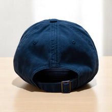 Load image into Gallery viewer, Hat - Navy Detroit Thirsty Script Unstructured
