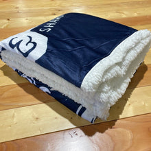 Load image into Gallery viewer, Michigan Shield Sherpa Blanket
