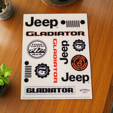 Load image into Gallery viewer, Sticker - Jeep® Gladiator - Sheet
