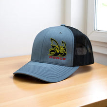 Load image into Gallery viewer, Hat - Dodge Daytona Scat Pack EV-SnapBack Trucker (Heather Grey/Black)
