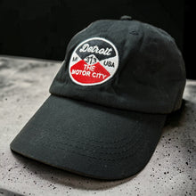 Load image into Gallery viewer, Hat - Black Detroit Reel Unstructured
