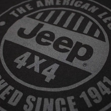 Load image into Gallery viewer, Mens Jeep® American Legend French Terry Hoodie - Black
