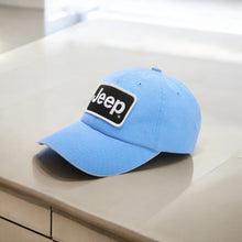 Load image into Gallery viewer, Hat - Jeep Chino Twill Patch - Blue
