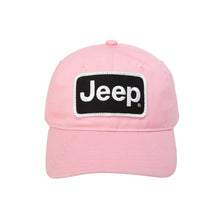 Load image into Gallery viewer, Hat - Jeep Chino Twill Patch - Pink
