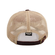 Load image into Gallery viewer, Hat - Jeep Coated Chino Twill Patch - Snazzberry/Khaki-FINAL SALE
