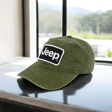 Load image into Gallery viewer, Hat - Jeep Chino Twill Patch - Light Olive
