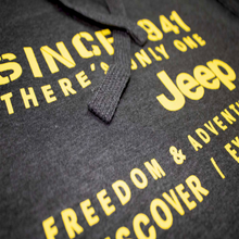 Load image into Gallery viewer, Mens Jeep® Stencil Hoodie - Heather Charcoal

