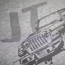 Load image into Gallery viewer, Mens Jeep® JT Gladiator - LDD Series - Triblend Charcoal T-Shirt
