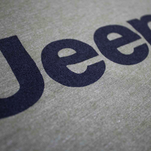 Load image into Gallery viewer, Youth - Jeep Text - Triblend Military Green
