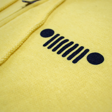 Load image into Gallery viewer, Ladies Jeep® It&#39;s A Jeep Thing Duck Zip Hoodie - Yellow
