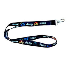 Load image into Gallery viewer, Lanyard - Jeep Elements Black

