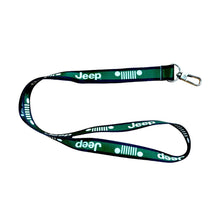 Load image into Gallery viewer, Lanyard - Jeep Green with Black Boarder
