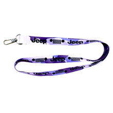 Load image into Gallery viewer, Lanyard - Jeep Purple Camo
