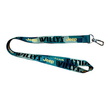 Load image into Gallery viewer, Lanyard - Jeep Willys Green Camo
