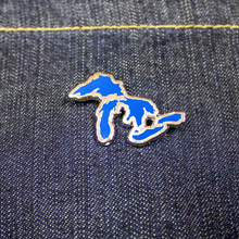 Load image into Gallery viewer, Enamel Pin - Michigan Great Lakes
