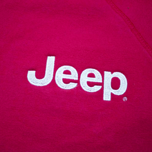 Load image into Gallery viewer, Ladies Jeep® Text Embroidered Fleece Jacket - Multiple Colors-FINAL SALE
