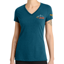 Load image into Gallery viewer, Ladies Jeep® V-Neck Explore The Outdoors
