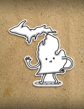 Load image into Gallery viewer, Lil Guy - 4&quot; Michigan Sticker
