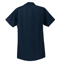 Load image into Gallery viewer, Mens Detroit Buckle Mechanic Shirt - Navy
