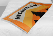 Load image into Gallery viewer, Michigan Pines Sherpa Blanket
