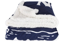 Load image into Gallery viewer, Michigan Shield Sherpa Blanket
