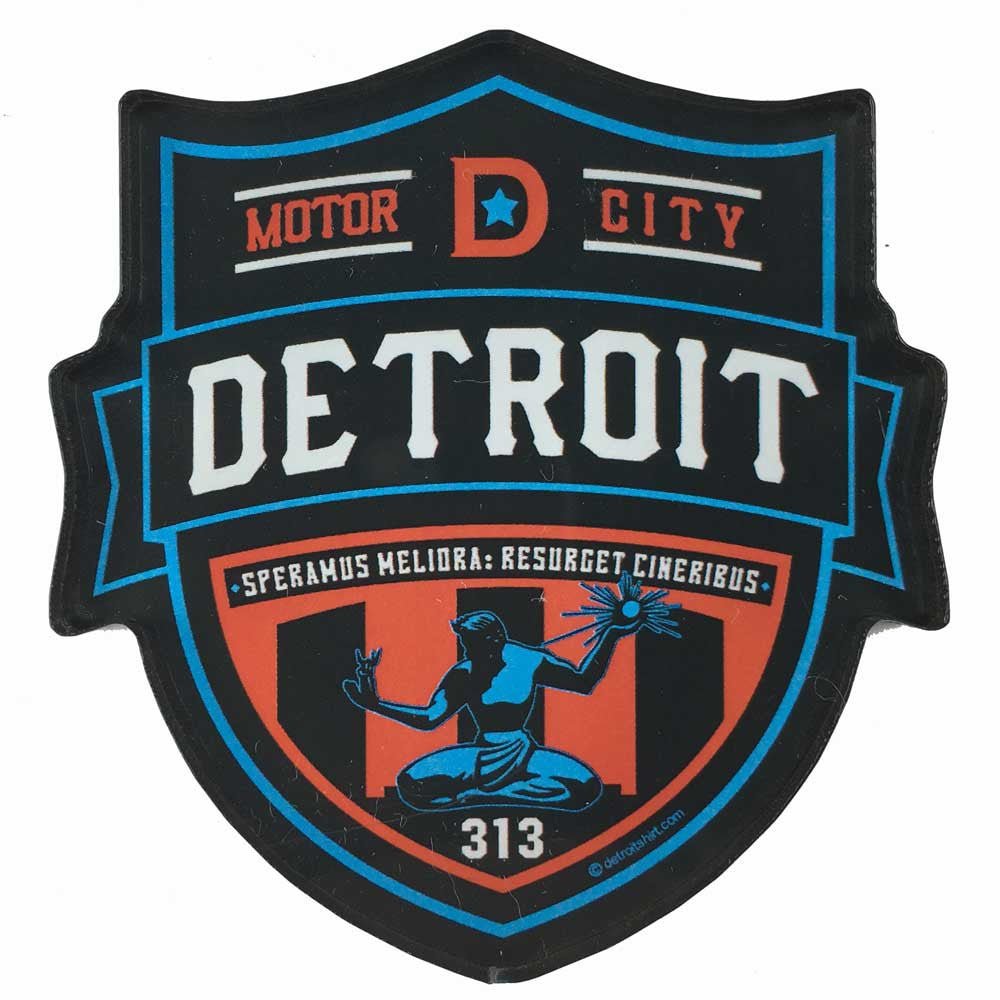 Magnet - Detroit Shield