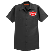 Load image into Gallery viewer, Mens Detroit Buckle Mechanic Shirt - Charcoal

