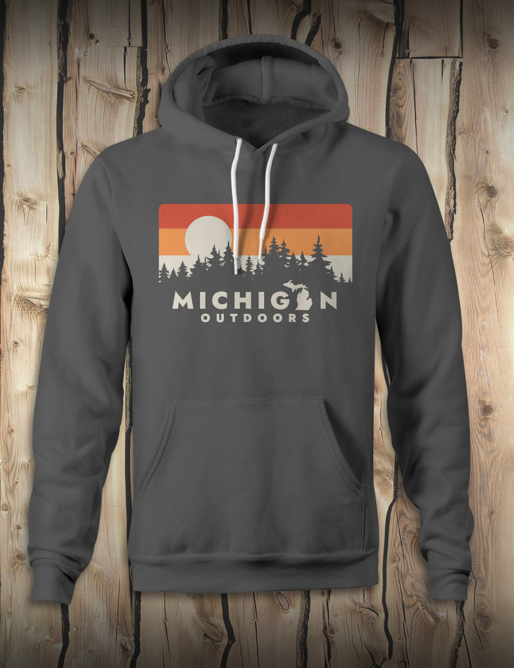 Tree Line - Unisex Hoodie - Asphalt