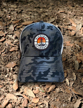 Load image into Gallery viewer, Tree Badge Trucker Cap - Black Camo
