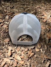 Load image into Gallery viewer, Tree Badge Trucker Cap - Black Camo
