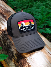 Load image into Gallery viewer, Tree Line Trucker Cap - Gray

