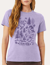 Load image into Gallery viewer, Nature Collage - Women&#39;s - Heather Lavender
