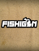 Load image into Gallery viewer, Fishigan - 7&quot; Sticker

