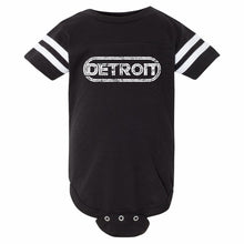 Load image into Gallery viewer, Baby Onesie - Detroit Wrap - Black/White
