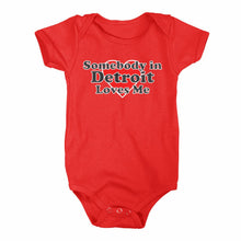 Load image into Gallery viewer, Baby Onesie - Somebody in Detroit Loves Me
