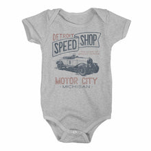 Load image into Gallery viewer, Baby Onesie - Detroit Speed Shop
