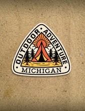 Load image into Gallery viewer, Outdoor Adventure - 4&quot; Michigan Sticker

