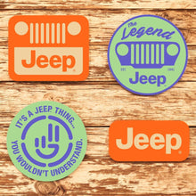 Load image into Gallery viewer, Hat - Jeep Chino Twill Ponytail with Chenille Text Patch
