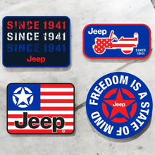 Load image into Gallery viewer, Hat - Jeep Chino Twill Ponytail with Chenille Stars and Stripes Grille Patch
