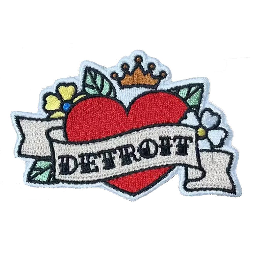 Patch - Detroit Tattoo Heart